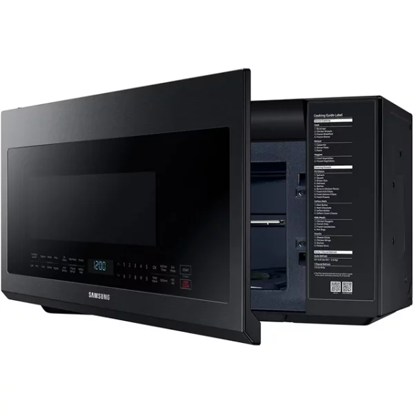 Samsung 2.1 Cu. Ft. Over The Range Microwave with Sensor Cooking in Black Stainless Steel