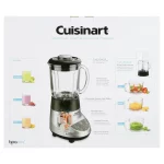 Cuisinart Smartpower Duet /Food Processor 7 Speed Blender Brushed Chrome (BFP-703BC)