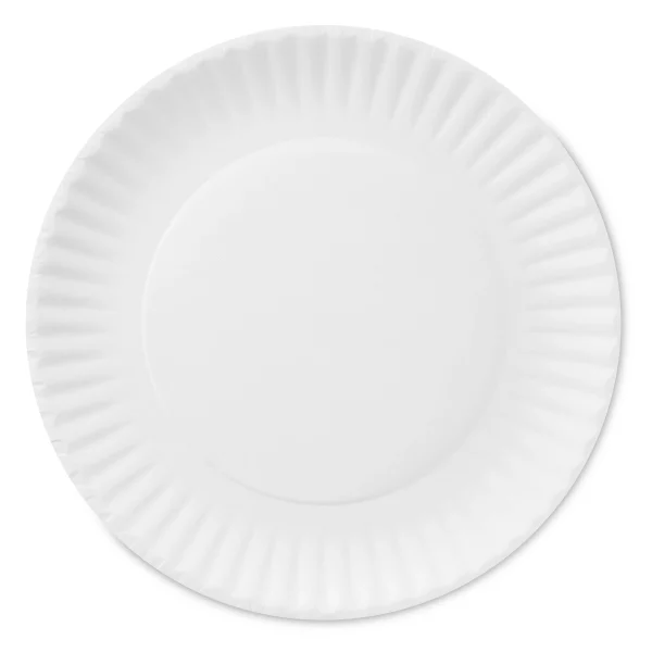 Great Value Uncoated, Microwave Safe, Disposable Paper Plates, 9", White, 100 Count