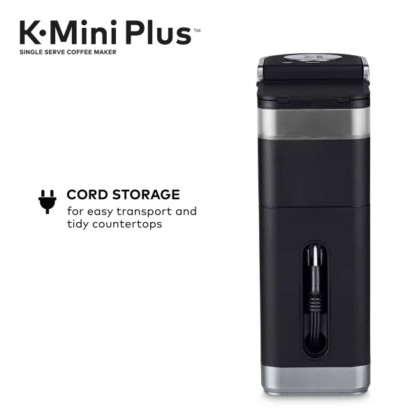 Keurig K-Mini Plus Single Serve K-Cup Pod Coffee Maker, Black