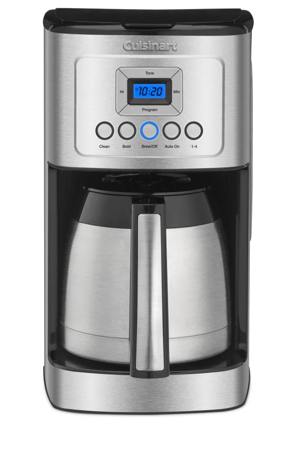 Cuisinart 12 Cup Programmable Thermal Coffeemaker, Silver, DCC-3400P1