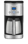 Cuisinart 12 Cup Programmable Thermal Coffeemaker, Silver, DCC-3400P1
