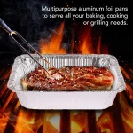 Stock Your Home 9x13 Disposable Aluminum Foil Pans - 30 Pack