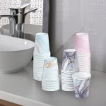 Lamosi Everyday Mouthwash Cups Disposable Paper Cups Small Cups, 3 oz, 300 Count