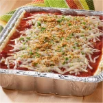 Handi-Foil Aluminum Giant Rectangular Lasagna Pan, 1 Count 13.5" x 9.63" x 2.75"