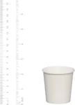 Comfy Package 4 Oz White Paper Cups Disposable Coffee Cups Espresso Cups, 300-Pack
