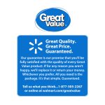 Great Value Kitchen Tall Drawstring Bags, 13 Gallon, 80 Count