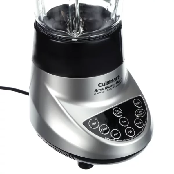 Cuisinart Smartpower Duet /Food Processor 7 Speed Blender Brushed Chrome (BFP-703BC)