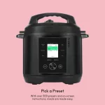 CHEF iQ 6 Qt Multi-Functional WIFI Smart Pressure Cooker, Multi-Function, Black
