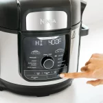 Ninja - Ninja Foodi 8qt. 9-in-1 Deluxe XL Pressure Cooker & Air Fryer - Stainless Steel/Black