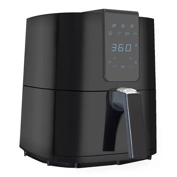 Emerald Air Fryer 1800 Watts with Digital LED Touch Display & Slide Out Pan, Detachable Basket 5.2L Capacity (1804-5.0)