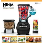 Ninja Kitchen System, 72 oz , Blender and Food Processor, BL780WM