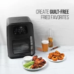 Chefman Auto-Stir Air Fryer Convection Oven, Large 12-Quart, Rotisserie, Bake, Touch Control