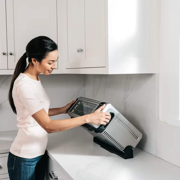 Restored Ninja Foodi FT102CO Digital Fry, Convection Oven, Toaster, Air Fryer, with XL Capacity (Stainless Steel)- (Refurbished)