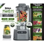 Ninja TWISTi, HIGH-SPEED Blender DUO 3 Preset Auto-iQ Programs, 34 oz. Pitcher Capacity, SS150