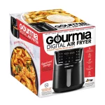 Gourmia 4-Quart Digital Air Fryer with 12 One-Touch Presets, New, GAF414, 12 in High