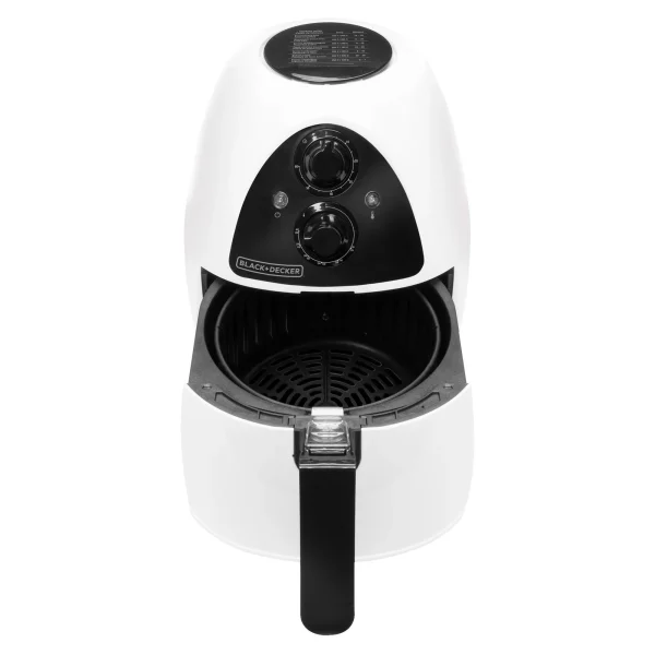 BLACK+DECKER Purifry 2-Liter Air Fryer, White, HF100WD