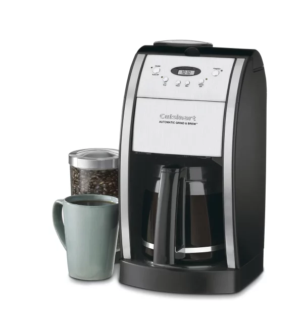 Cuisinart Grind & Brew™ 12 Cup Automatic Coffeemaker, Silver