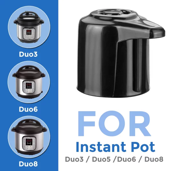 Steam Release Valve, 2Pcs Instant Pot Valve for Instant Pot Duo/Duo Plus 3, 5, 6, 8 Quart, Replacement Pressure Cooker Accessories