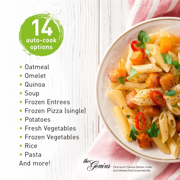 Panasonic 1.6 Cu. ft. Countertop Microwave Oven with Inverter Technology, Black NN-SN736B, New