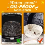 100PCS Air Fryer Disposable Paper Liner, Non-stick Air Fryer Liners Basket , Round Baking Paper for Air Fryer Oil-proof , Water-proof , Food Grade Parchment for Baking Roasting Microwave ( 7.9 inch )