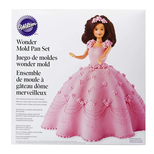 Wilton Wonder Mold Doll Cake Pan Set