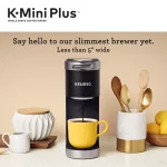 Keurig K-Mini Plus Single Serve K-Cup Pod Coffee Maker, Black