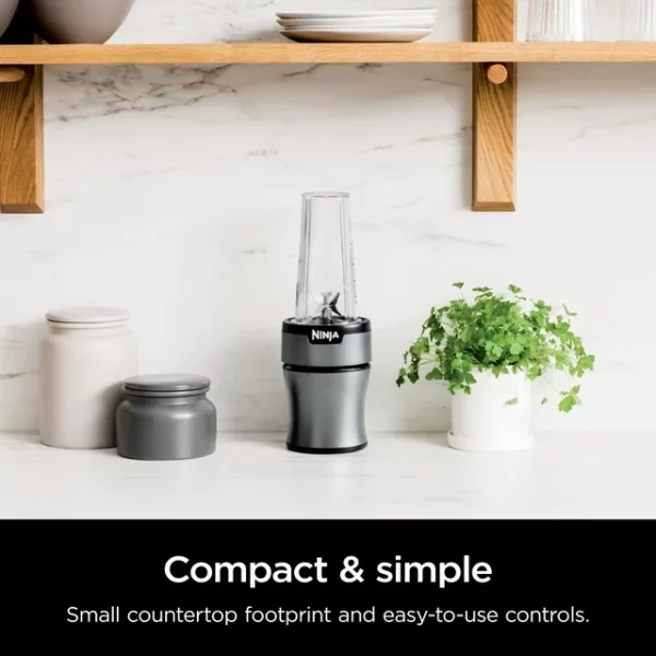Ninja Nutri-Blender BN300 700-Watt Personal Blender, 2-20 oz Dishwasher-Safe to-Go Cups