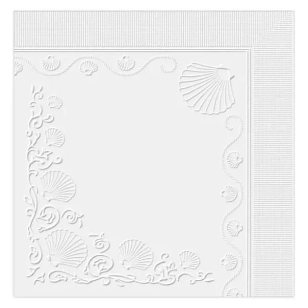 Vanity Fair Everyday Disposable Paper Napkins, White, 660 Count