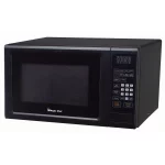 Magic Chef 1.1 Cu. Ft. 1000W Countertop Microwave Oven with Push-Button Door in Black