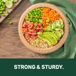 EcoSmart by Dixie Disposable Paper Bowls, Brown, 20 Ounce, 25 Count