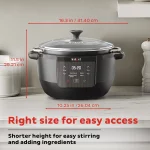 Instant Superior Cooker Chef Series 7.5 Qt Slow Cooker and Multicooker, from Makers of Instant Pot