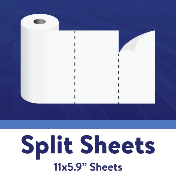 Great Value Ultra Strong Paper Towels, White, 6 Double Rolls