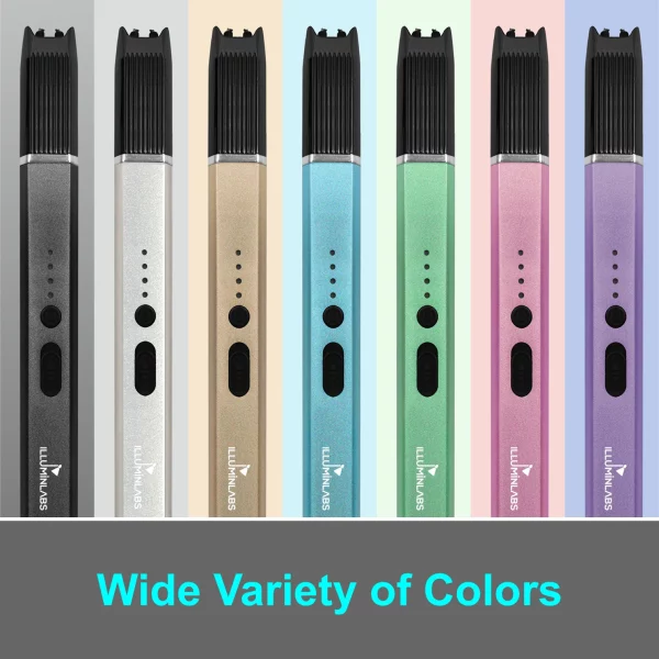 Illuminlabs Electric Lighter – USB Rechargeable Candle lighter, Windproof Flameless Plasma Arc Lighter for BBQ Grill, Camping, Stove, 7.5” Long Stick Lighter,Rose Gold