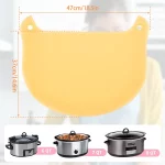 Kyoffiie Slow Cooker Liners fit 6-8 Quart Oval Slow Cooker Leakproof Dishwasher Safe Cooking Liner for Kitchen Supplies