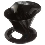 Melitta Pour-Over Filter Cone Coffeemaker - Black