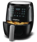 Gourmia 4 Qt Digital Air Fryer with Guided Cooking, Black GAF486, New, 12.5 High