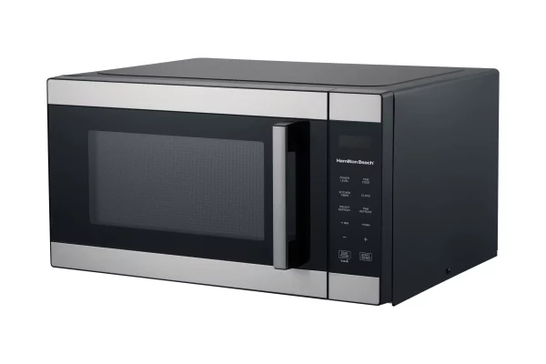 Hamilton Beach 1.6 Cu ft Sensor Cook Countertop Microwave Oven in Stainless Steel, New