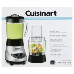 Cuisinart Smartpower Duet /Food Processor 7 Speed Blender Brushed Chrome (BFP-703BC)