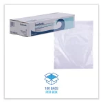 Boardwalk Reclosable Food Storage Bags, 2 gal, 1.75 mil, 13" x 15", Clear, 100/Box