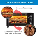 PowerXL Air Fryer Grill Plus, Toaster Oven, Black, 1500 Watts