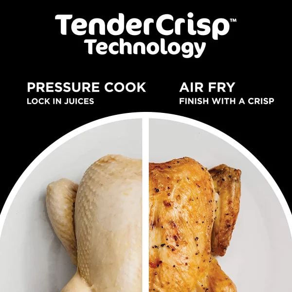Ninja® Foodi™ TenderCrisp 9-in-1 8-Quart Deluxe XL Pressure Cooker, Stainless Steel FD401