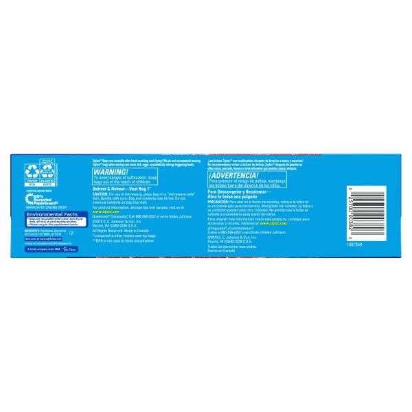 Ziploc® Brand Freezer Bags, Gallon, 28 Count
