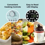 Nostalgia Retro 0.9 Cu. Ft. 800-Watt Countertop Microwave Oven, Aqua