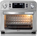 Restored Deco Chef TQAIRSTS 24QT Stainless Steel Countertop Toaster Air Fryer Oven (Refurbished)