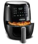 Gourmia 4 Qt Digital Air Fryer with Guided Cooking, Black GAF486, New, 12.5 High