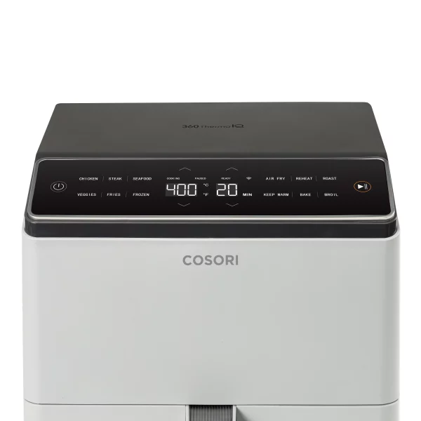 COSORI Dual Blaze 6.8-Quart Smart Air Fryer, Dual Heating Elements, Light Gray