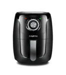 Gourmia 5-Qt Air Fryer with Nonstick Dishwasher Safe Basket, Black, 13.1 H, New