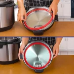 For Instant Pot Silicone Sealing Ring 5qt & 6qt&8qt Pressure Cooker Accessory Food-Grade , Fits IP-DUO60, For Crock Pot Liners Compatible