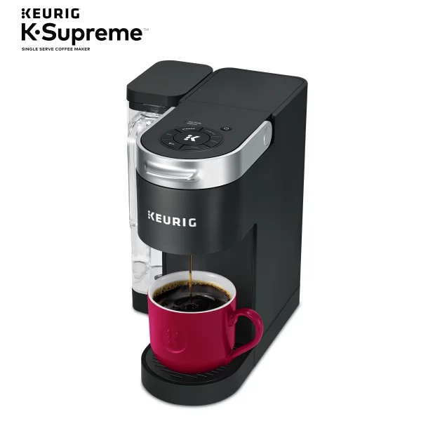 Keurig K-Supreme Single-Serve K-Cup Pod Coffee Maker, Black